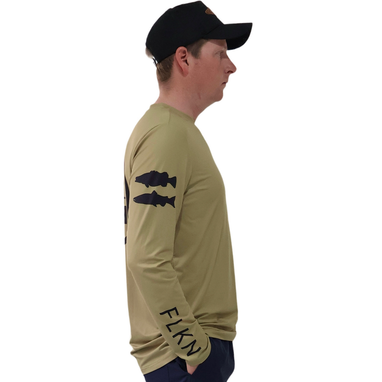 BOAT REGO FISHING JERSEY - KHAKI