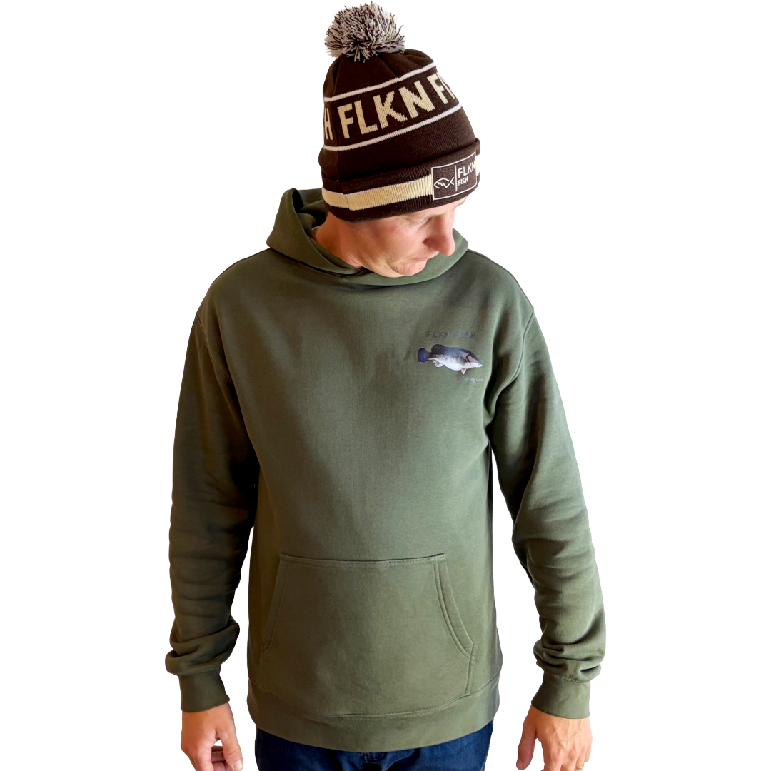 THE FLKN MURRAYS JUMPER- ARM GREEN