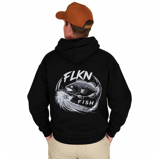 THE COD FLY HOODIE- BLACK
