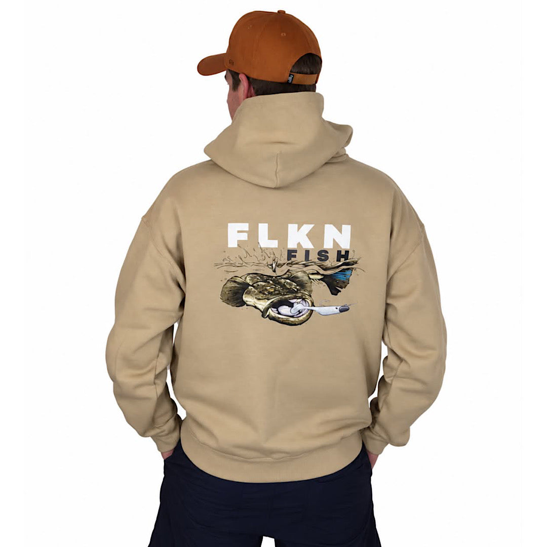 THE FLATTY STRIKE HOODIE- SAND