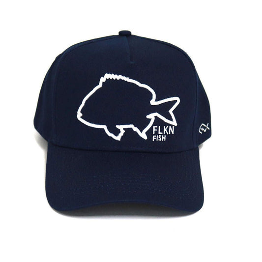 BREAM BASEBALL CAP - NAVY/WHITE