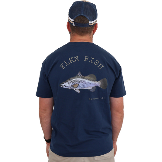 THE BARRA TEE- NAVY