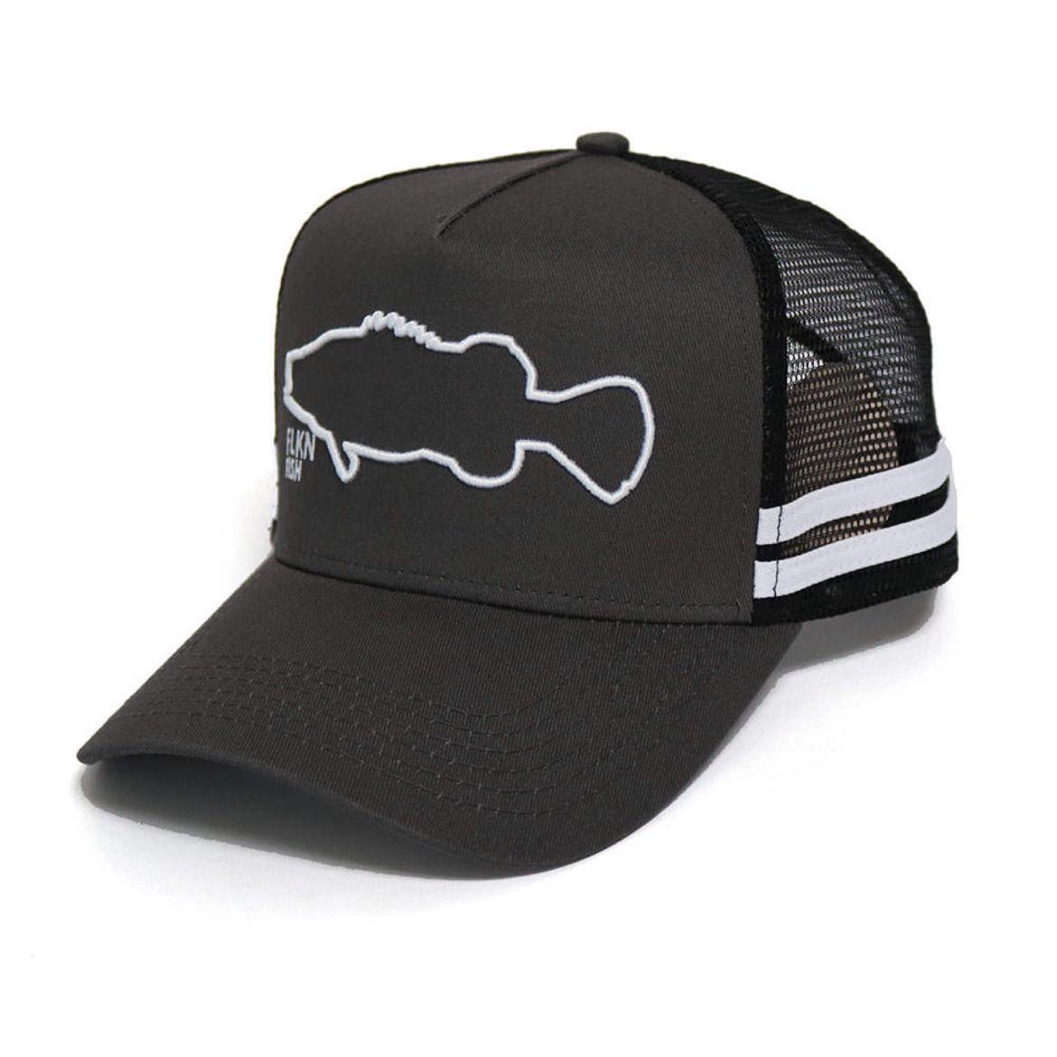 MURRAY COD TRUCKERS CAP - CHARCOAL/BLACK/WHITE