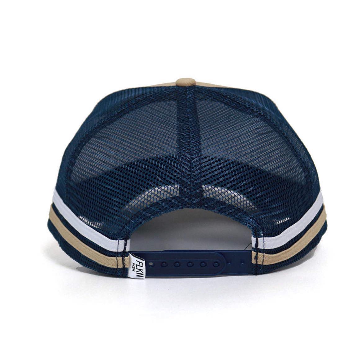 FLKN TRUCKERS CAP - NAVY/KHAKI