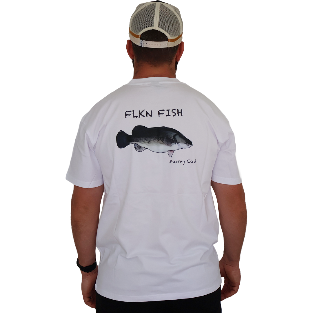 THE FLKN MURRAYS TEE- WHITE