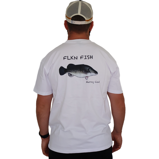 THE FLKN MURRAYS TEE- WHITE