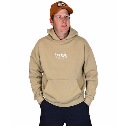 THE FLATTY STRIKE HOODIE- SAND