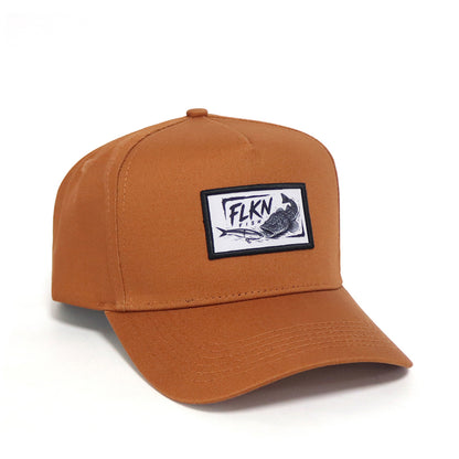 THE RUSTY FLATTY BASEBALL CAP - COPPER