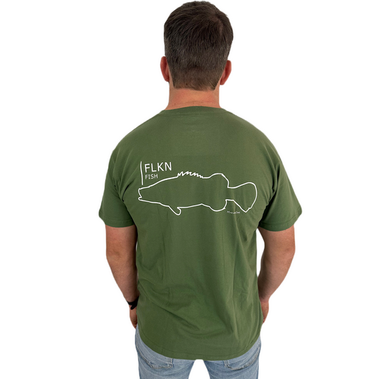 MURRAY COD T-SHIRT - GREEN