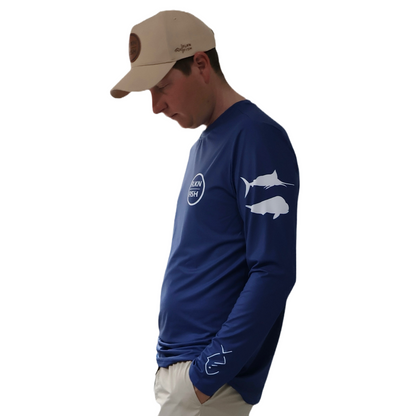 BOAT REGO FISHING JERSEY - NAVY