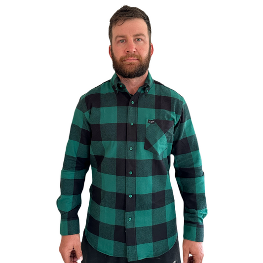 Flannel Shirt - Green
