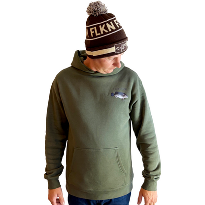 THE FLKN MURRAYS JUMPER- ARM GREEN