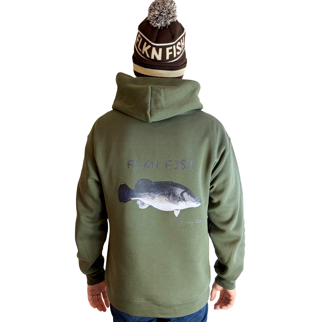 THE FLKN MURRAYS JUMPER- ARM GREEN